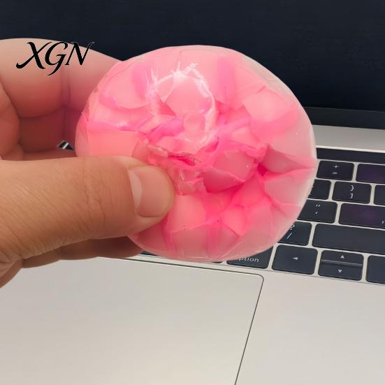 Crisp Stress Ball Handmade Relief Slow Rising Sensory Fidget Toy Portable Decompression Party Favors Relaxation