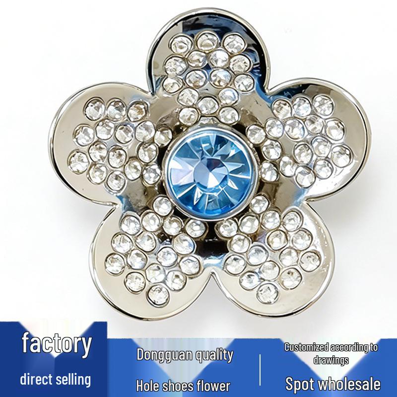 Metal Dragonfly & Butterfly Shoe Flower Buckles for Crocs
