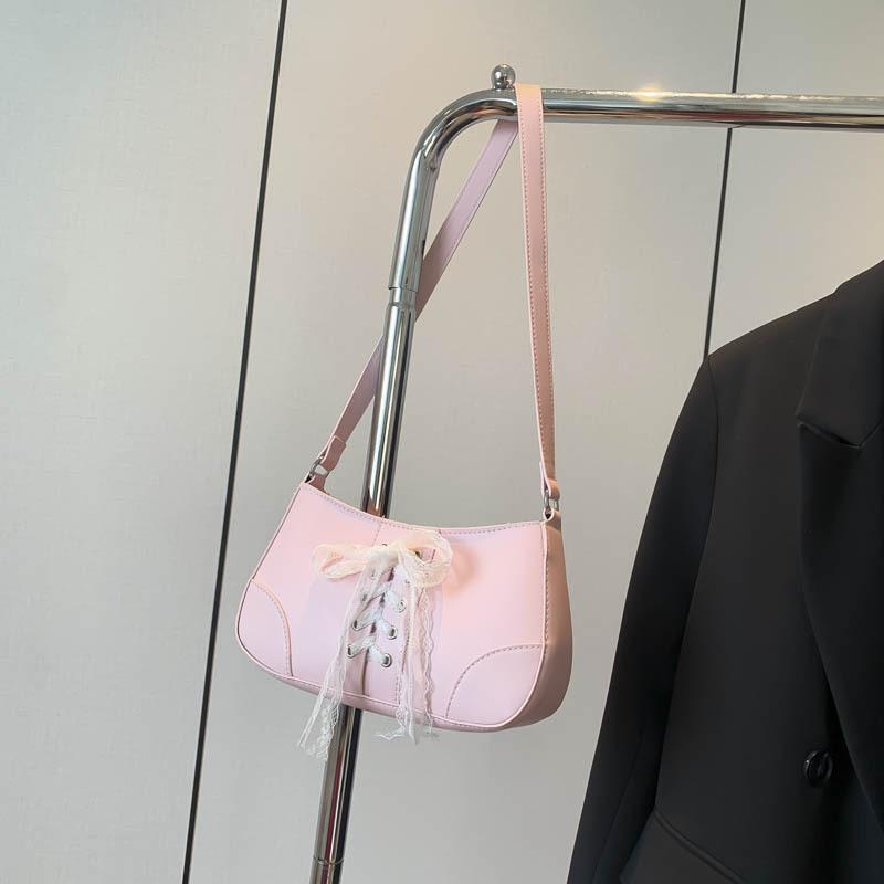 Bowknot Summer Trendy Small Square Handbag For Fashionable Women In Colors Various