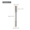 Chucking Reamer 2.5mm-13mm H7 Machine Reamer Straight Flute M35 High Speed Steel Reamer Bit for Steel Aluminum Plastic Wood