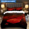 3PCS Athletico Paranaense Printed Soft Bedding Set,Including 1pc Duvet Cover And 2pcs Pillowcases Perfect for Bedroom, Dormitory, Fan Gift