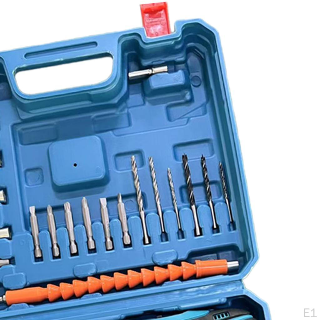 Elektrisches Bohrerwerkzeug-Set Kraft Kompakt Schlagbohrschrauber Mehrzweck-Haushaltswerkzeug