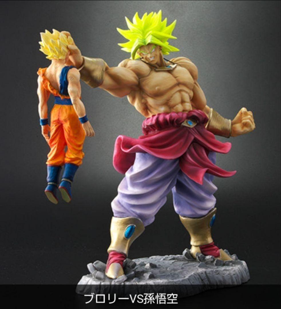 

[USED] Dragon Ball Z Broly VS Son Goku Figure ZEEM