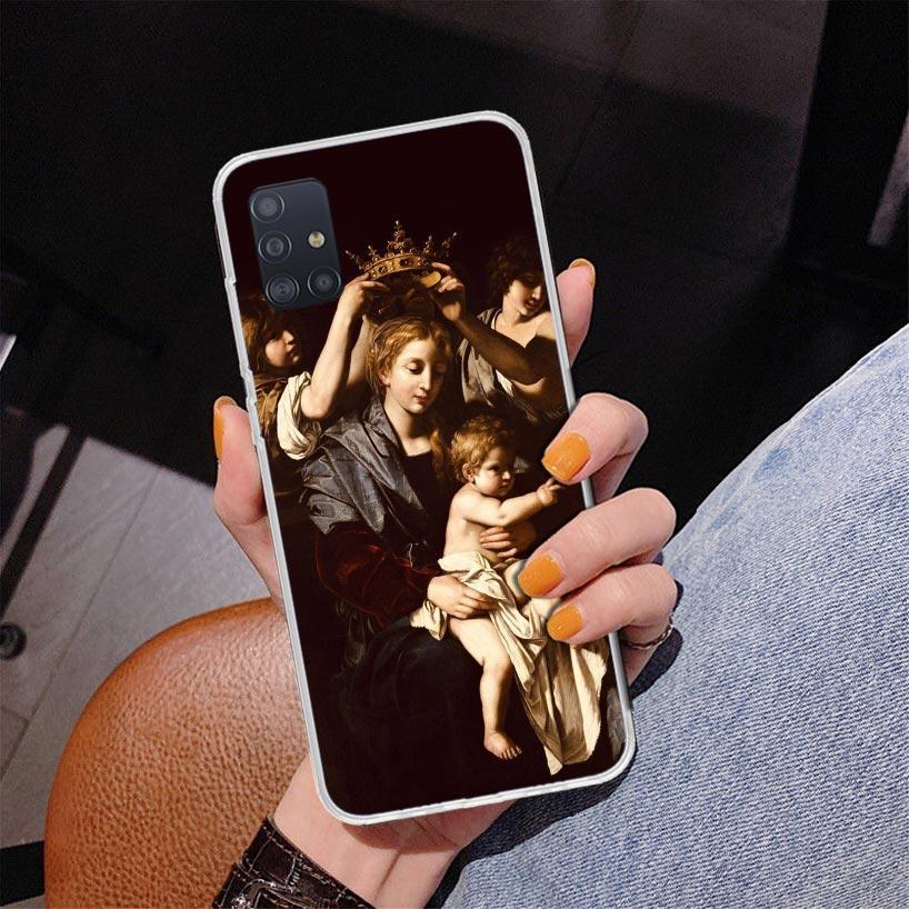 Renaissance Art Painting Phone Case For Samsung Galaxy A52 A32 A22 A12 A51 A31 A50S A30S A20S A10S Note 20 Ultra 10 Plus S10 A72
