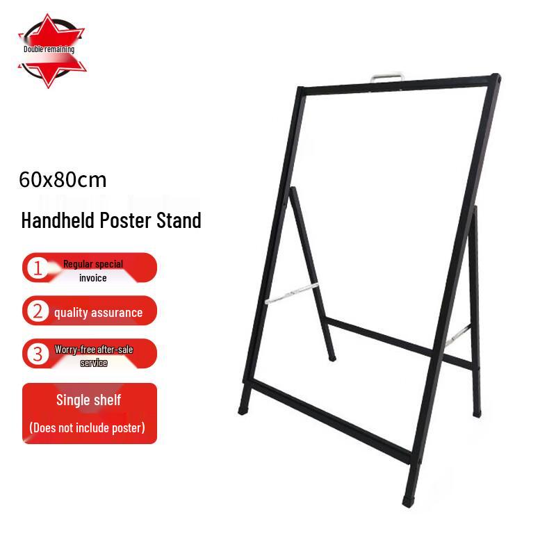 Portable Single/Double-Sided Poster Display Stand