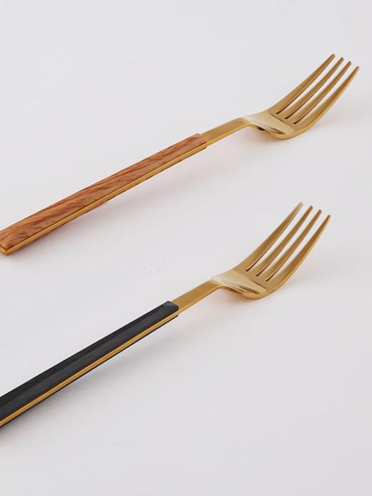 sosomoso dinner fork Gold Yellow