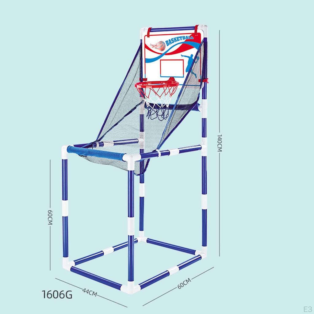 Basketball Hoop Arcade Game with 2 Balls and Hoop, Indoor Outdoor Sport Play Toy for Kids Age 6 7 8