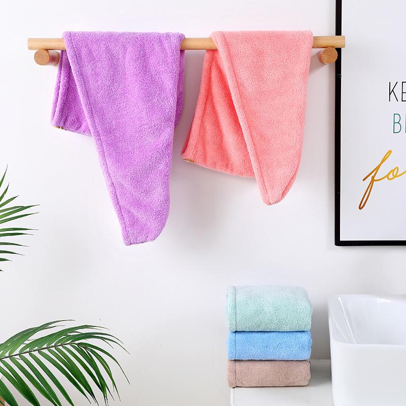 Căciulă de Păr din Microfibră Coral Fleece cu Uscare Rapidă - Prosop de Duș Super Absorbent și Îngroșat pentru Uscarea Părului