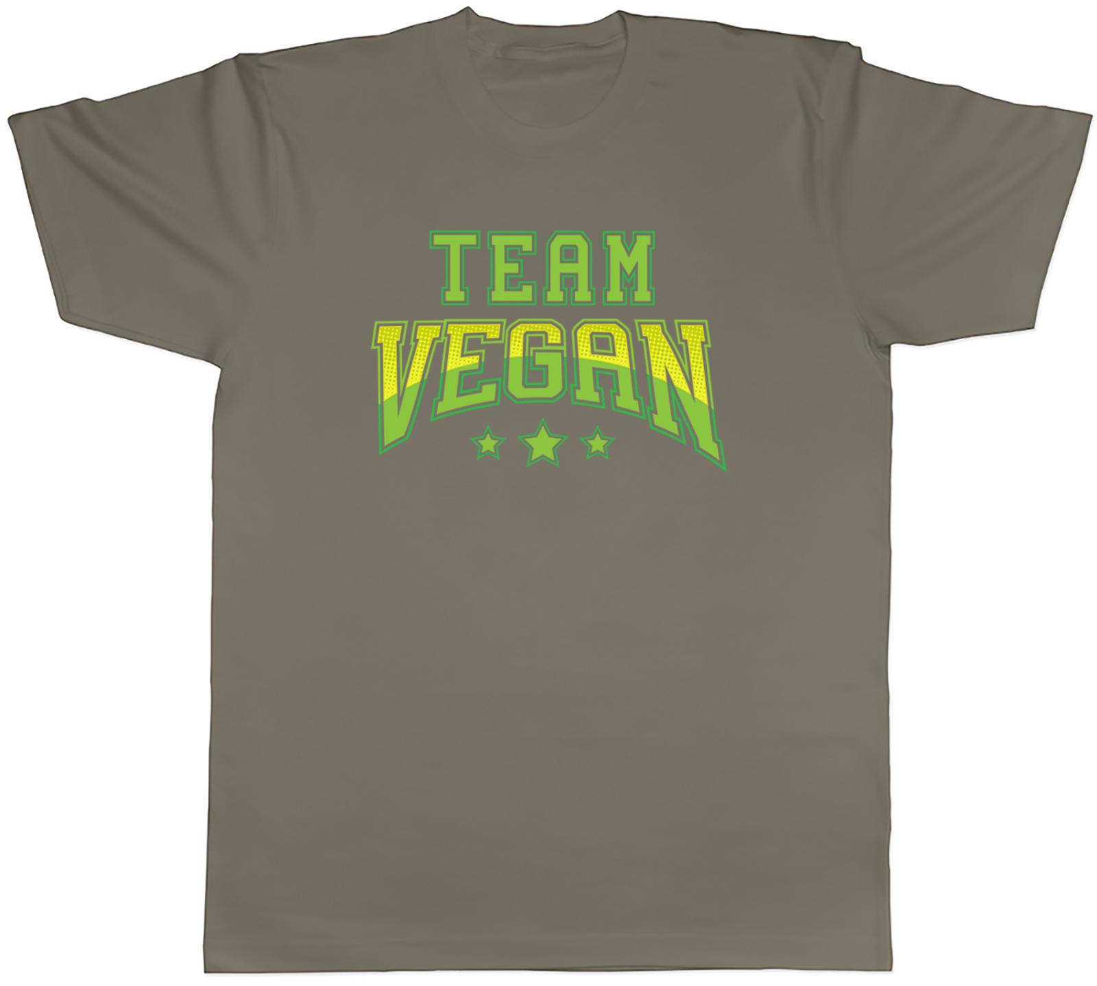 Team Vegan Mens Unisex T-Shirt Tee XL