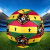 1 pz Tema Sportivo Ghana Taglia 5 Pallone da Calcio Professionale Partita Allenamento Calcio Sportivo Indoor & Outdoor Pallone Leggero Resistente c669