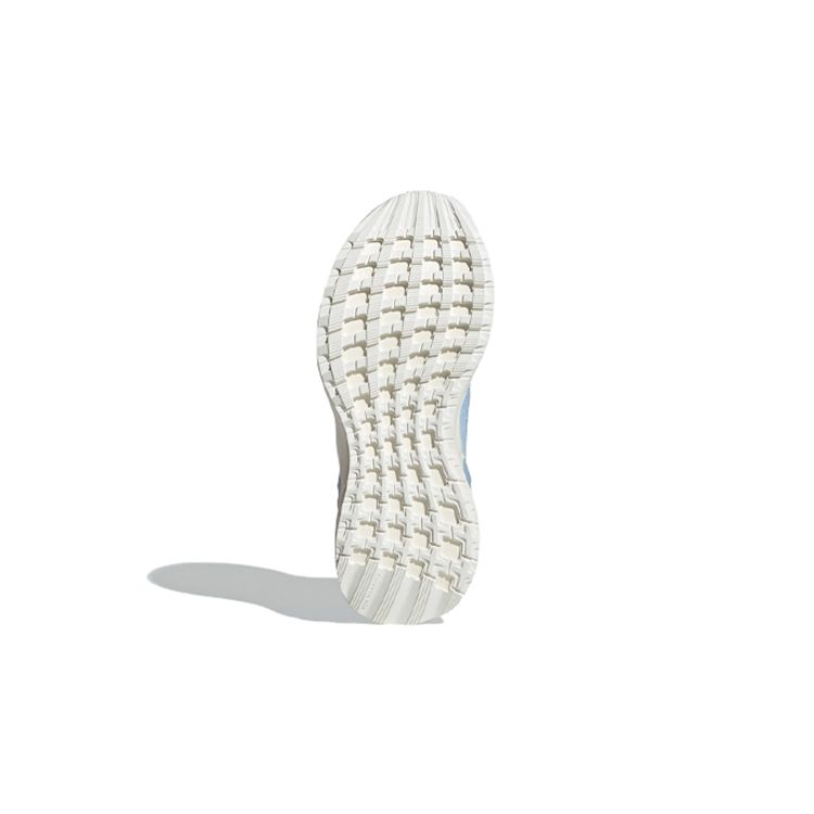 Adidas Rapidarun Knit El C BP Mesh Non-Slip Shock Absorption Low-Top Running Shoes Kids Sneakers Blue Red White G27308