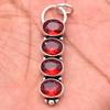 Awesome Garnet Gemstone Pendant: 925 Sterling Silver Handmade Pendant Necklace Jewelry