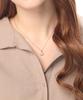 Ellejewelry Rose Quartz Necklace Elbrnn053
