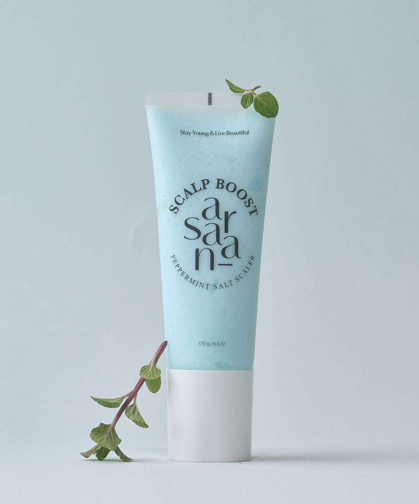 [SET] Scalp Boost Peppermint Salt Scaler 170g + Hair Tonic 100ml