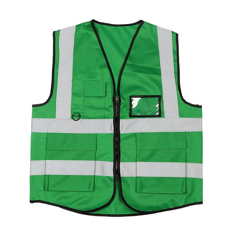 Reflective Mesh Construction & Landscaping Work Vest, Breathable & Customizable