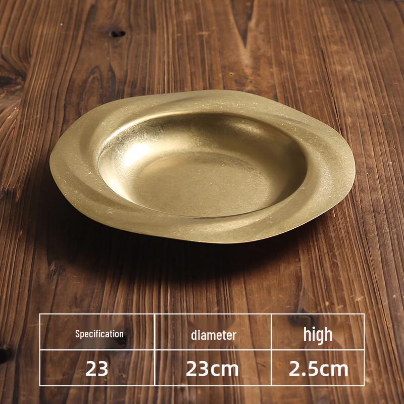 Retro Industrial Stainless Steel Divided Serving Plate