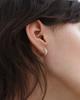 Anotherlayer Light Simple Earring - Silver (Silver925)