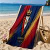 FC Osasuna Golden Lion Beach Towel Microfiber Beach Towel, Lightweight and Quick-Dry, for Summer Travel, Swimming Pool Fan Birthday Gift