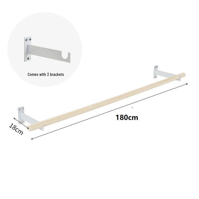 Wall-Mounted Clothes Rack for Underwear, Pants, and Children's Clothing