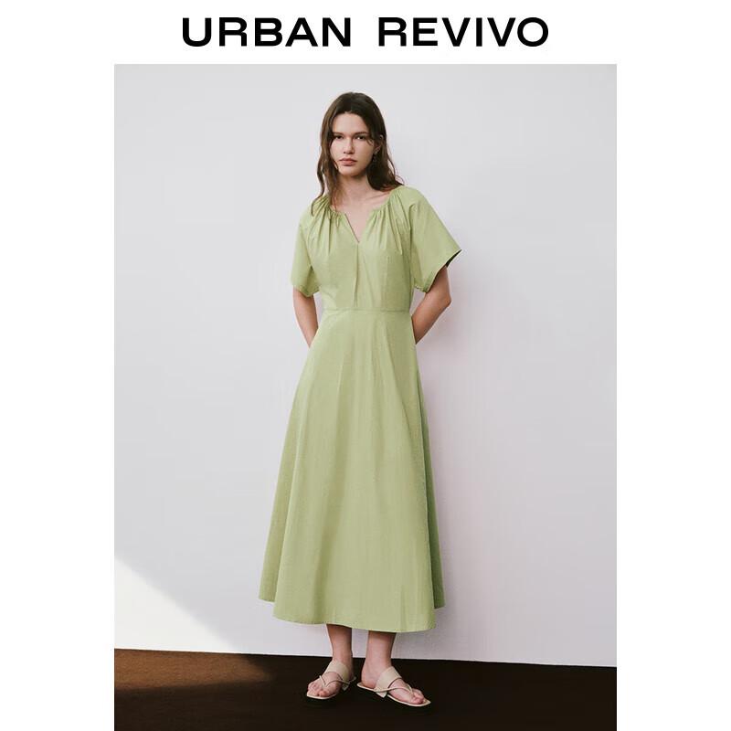 

UR 2024 Summer Elegant Back-Zipper Dress S