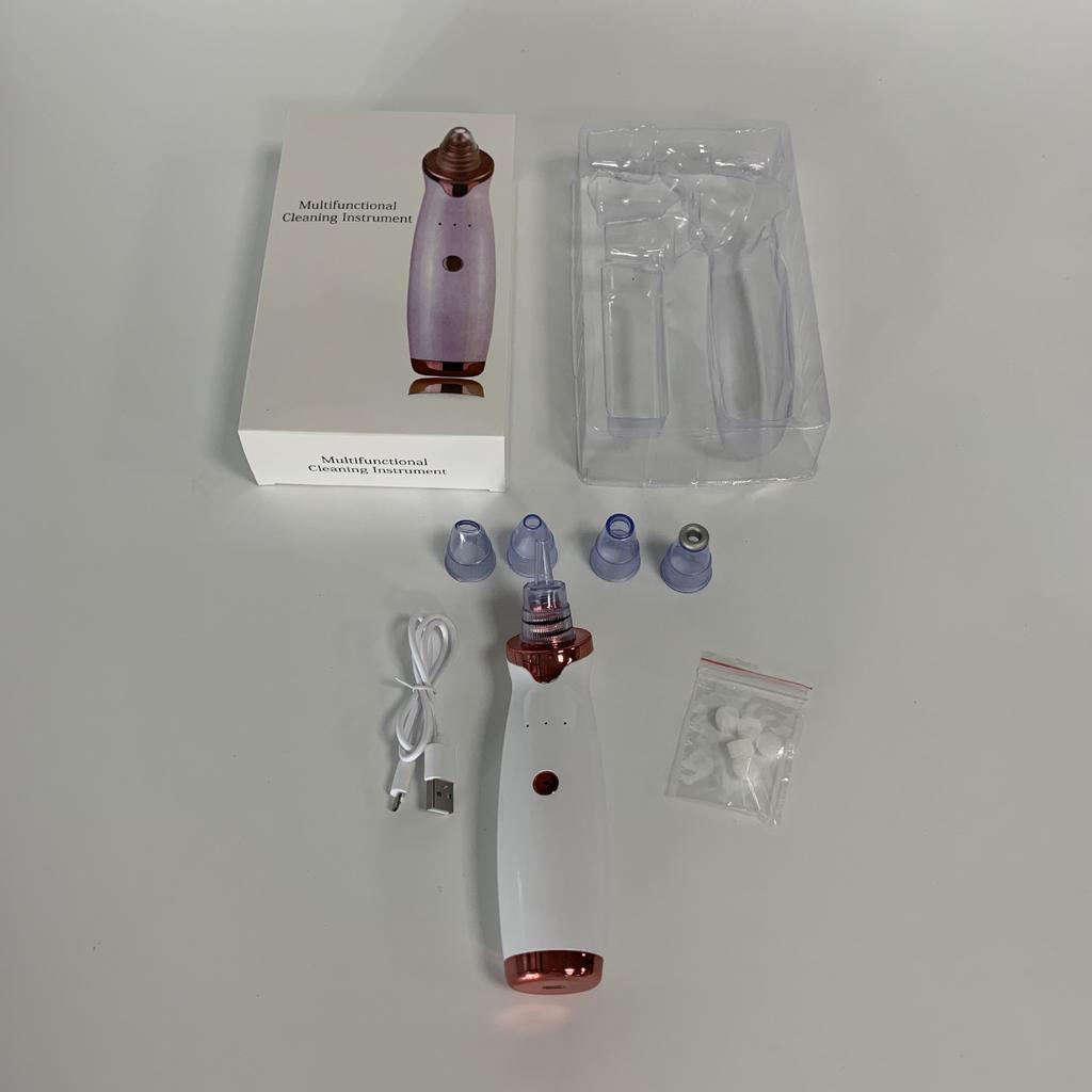 New Household Pore Facial Electric Blackhead Instrument Intelligent Massage Care Beauty Instrument Summer Blackhead Suction