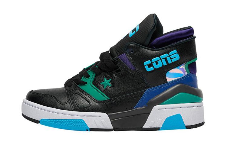 Converse ERX 260 Mid Casual High top Kids Skateboarding Shoes Black Blue Teenagers 264388C 38