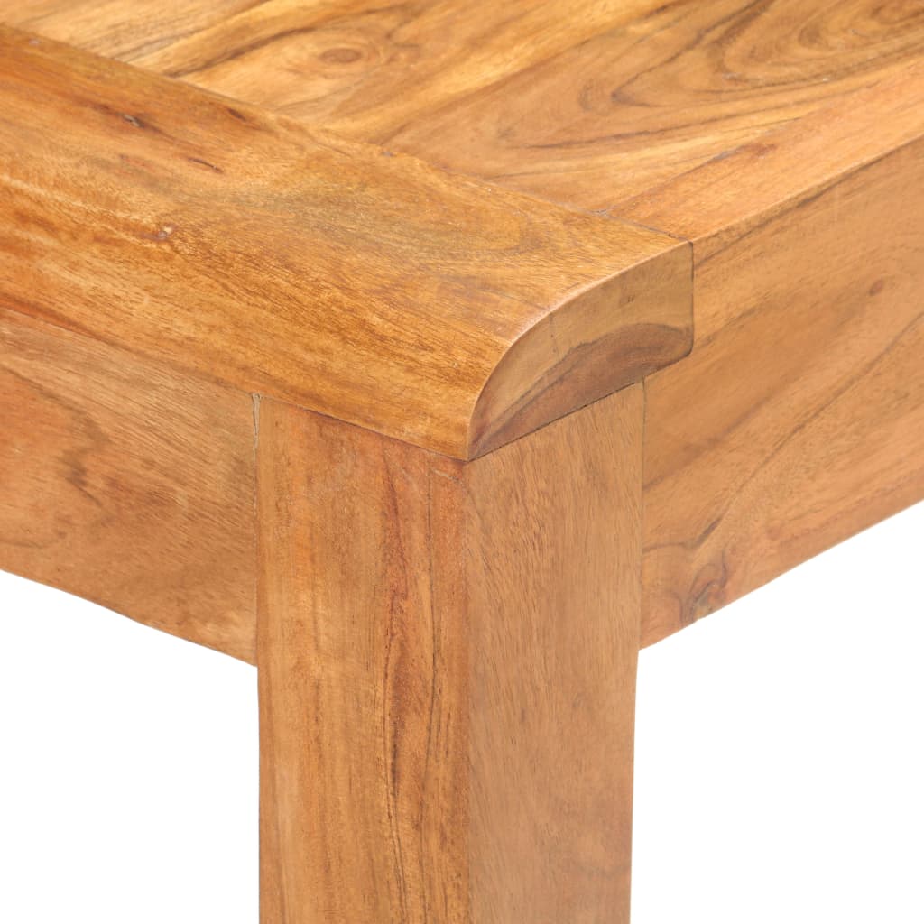 Console Table 110x40x76 cm Solid Wood with Honey Colored Finish