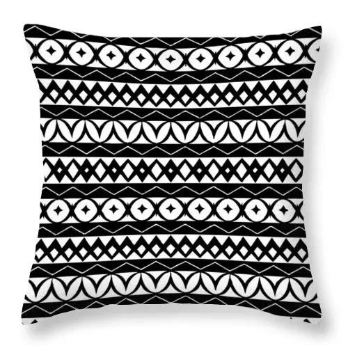 Brand New Simple Black White Geometry Cushion Case Hot Modern Nordic Decorative Pillows Case Livingroom Sofa Couch Throw Pillows