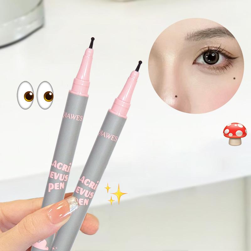 Long-Lasting Face Fake Tear Mole Pen Natural Lifelike Freckle Stamp Pencil Waterproof Dot Spot Pen Makeup Cosmetics