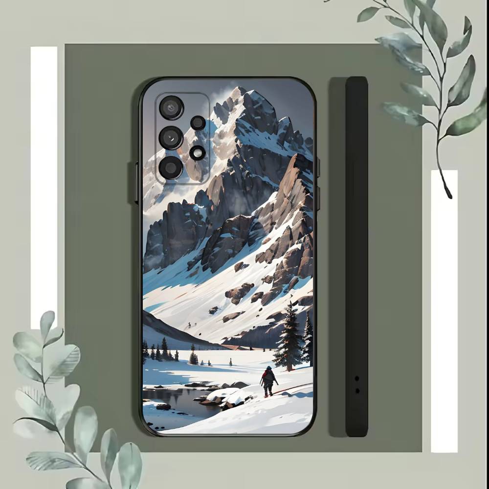 Sacred Mount Everest   Phone Case For Samsung S25,S24,S21,S22,S23,S30,Ultra,S20,Plus,Fe,Lite,5G Black Cover