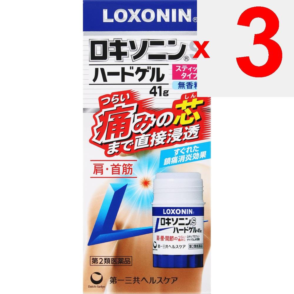 Daiichi Sankyo Healthcare Loxonin S Hard Gel 41g Cream Gel Topical Agents Indications: Lower Back Pain, Shoulder Pain Associated with Stiff Shoulders,