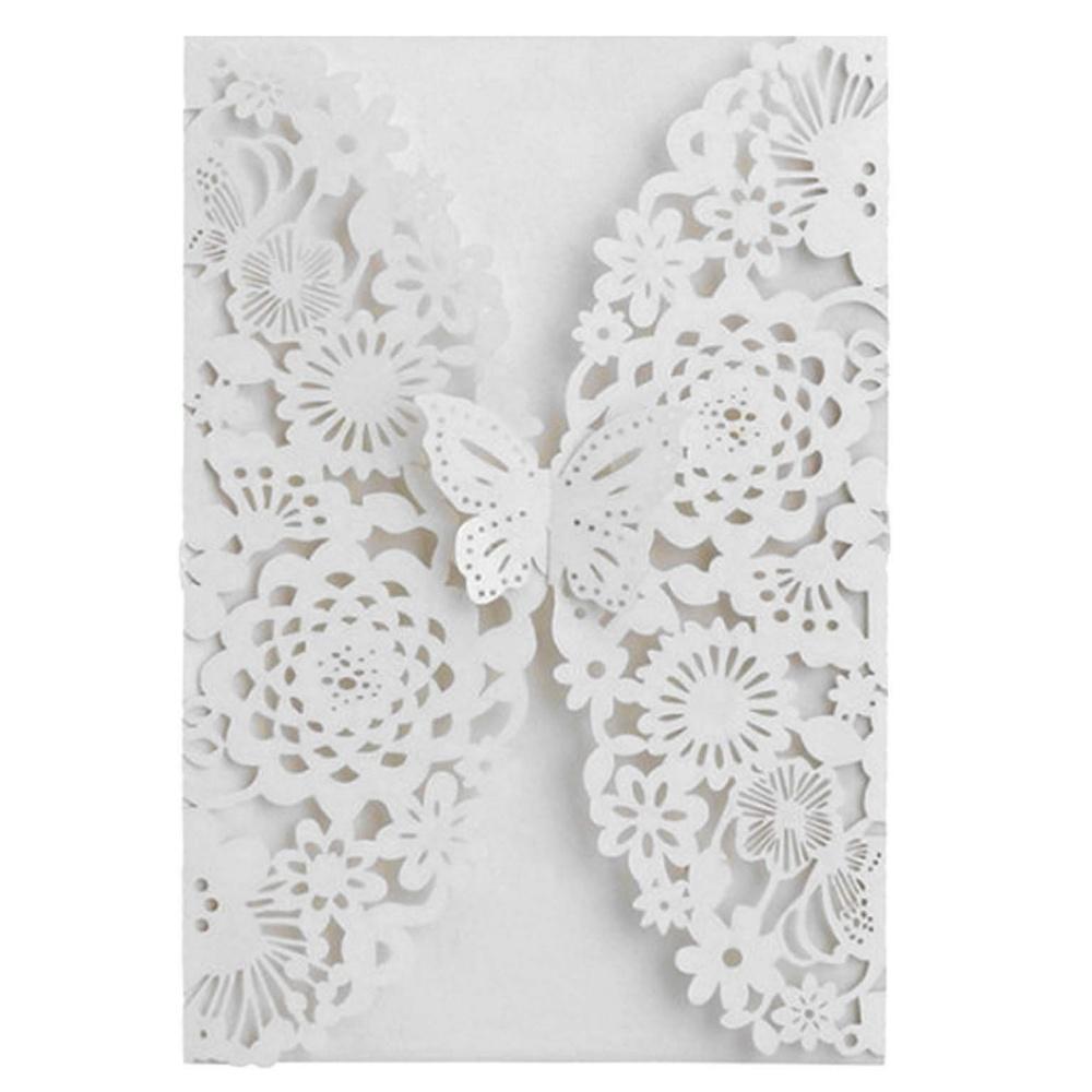 10pcs Delicate Carved Invitation Card Romantic Butterfly Paper Card Laser  Cut Wedding Invitation Card – buy the best products in the Coolbe online  store, image size:1000x1000