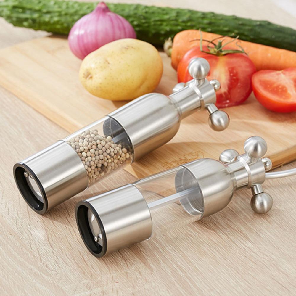 Ceramics Grinding Coarse Salt Pepper Mill Manual Seasoning Grinding Bottle  Rice