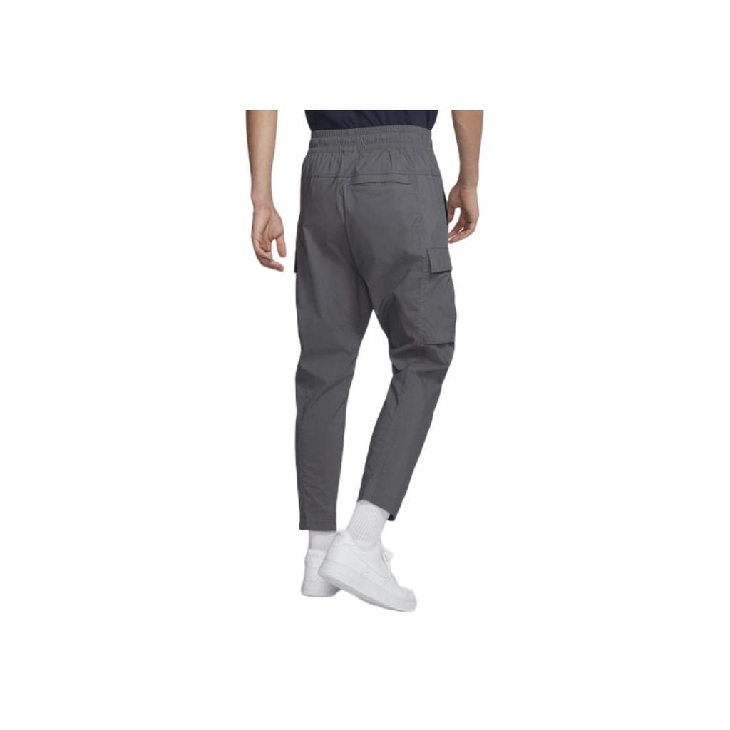 Nike Solid Color Lace Pocket Cargo Pants Men Pants Charcoal-Gray BV3128-021