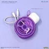 Gourmandies Pokemon Plus with Hand Strap and Pouch Multi-Ring (Ditto) POKE-966B