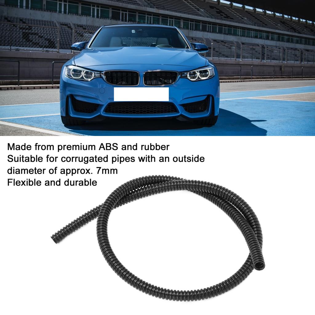 Windshield Washer Hose Kit 50cm Professional Premium Material Durable Wide Compatibility Corrugated Pipe