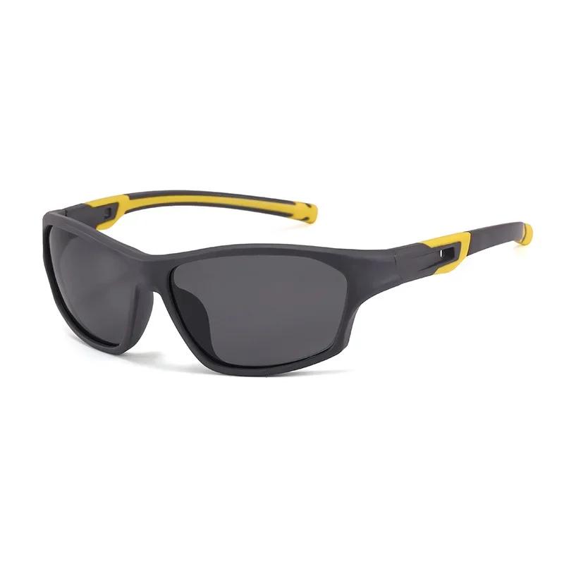 

Outdoor Sports Polarized Kids Sunglasses Silicone Flexible Safety Children Glasses 3-12 Years Boys Girls Baby Eyewear UV400 3-12 Years old