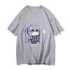 Azur Lane Essex Men Clothing Oversized Printed T-shirt Summer Casual Tops Short Sleeve Basic Tees Pullover Polyester Originality