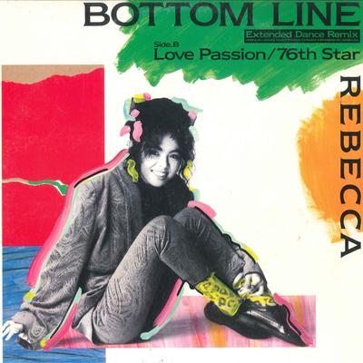 12inch Record REBECCA - Bottom Line (Extended Dance Remix) 12AH1964 FITZBEAT 1985 Japan Japanese Pop/Rock Used