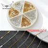 CY French  Metal Chains Nail Charm DIY Nail Art Decorations Manicure Tools for Nail Design