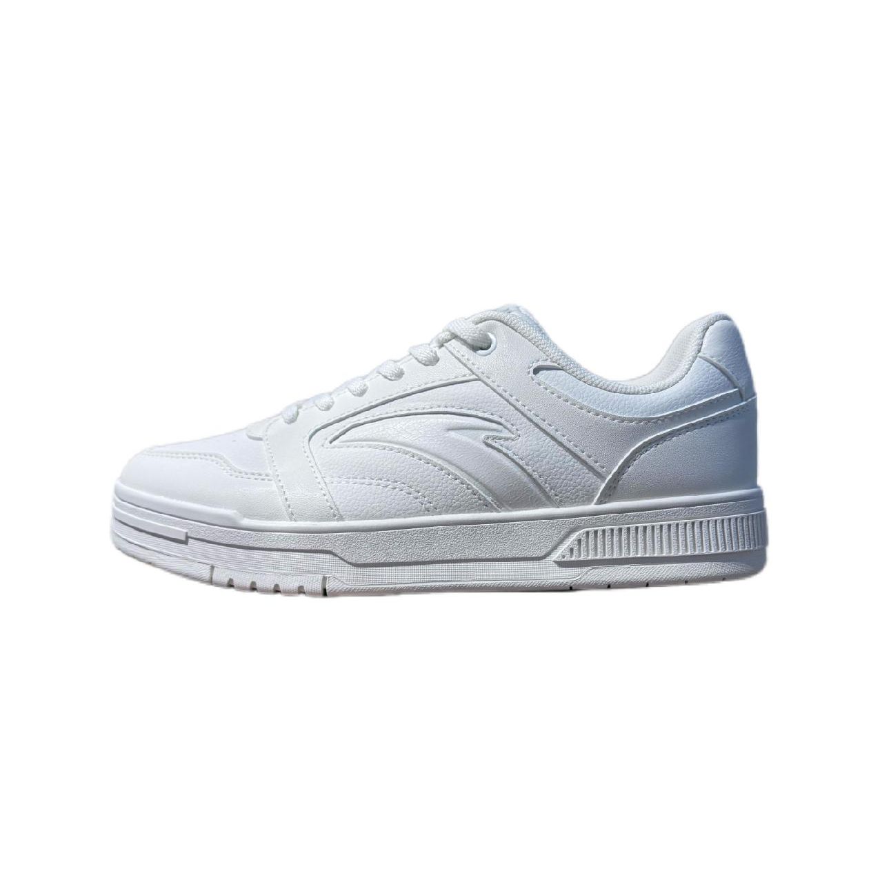 Anta Baichuan Ткань Синтетическая кожа Удобные Модные Легкие Прочные Низкие Кеды Кроссовки для детей 122618011-4 35.5