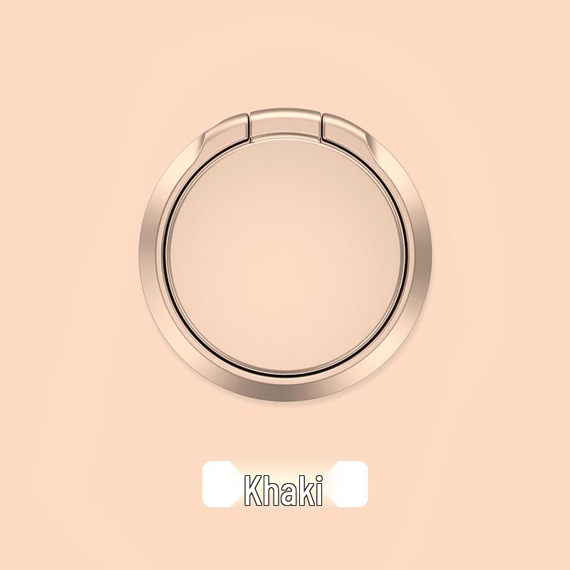 

Ultra-Thin Creative Logo Phone Holder Ring - Universal Car Mount for Lazy Person, New Round Liquid Model