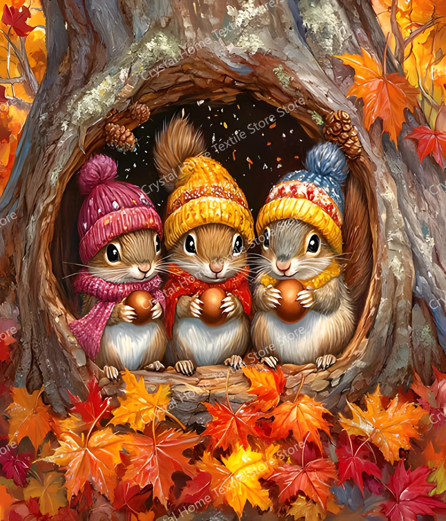 

Warm Squirrel Home Flannel Blanket Soft Warm Throw Blanket Lunch Break Blanket For Picnic Couch Sofa Office Bed Camping Trave 75cmx90cm