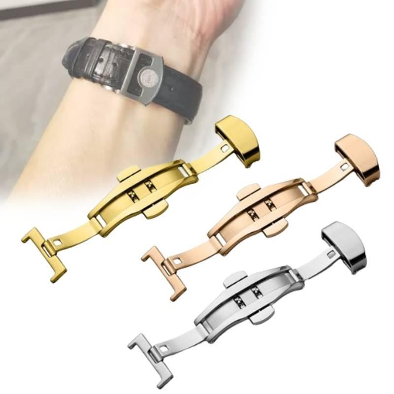 Butterfly Watch Buckle Accessorie Double Buckle Stainless Steel Tool Durable