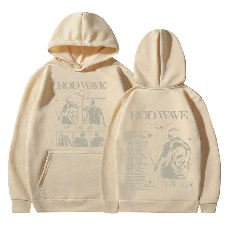 Rod Wave Last Lap 2024 Tour Concert Hoodies Men's Women Clothing Hip Hop Fashion Hooded Oversized Sweatshirt Pullover Streetwear