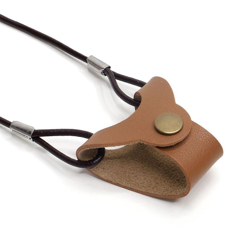 

1 шт. женские солнцезащитные очки кожаный чехол для хранения веревка для очков висящий шейный ремешок цепь