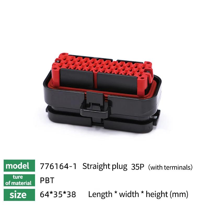 1/5/20Pcs 8/14/23/35 Pin Way Automotive PCB Socket Connector for ECU Straight Wire-to-Board Connection 776228-1, 770680-1,776266