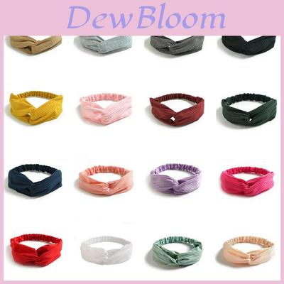 Luxuriously Soft Twist Knot Head Wrap Boho Headband For Women And Ladies