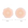 12PCS Reusable Silicone Breast Petals Invisible Seamless Nipple Lift Pads for Strapless Backless Dress Party Women Breast Petals