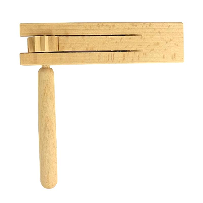 Soundboard Educational For Kids Wood Castanets Mexicans Matraca Kids Percussion Wood Ratchet Noise Makers